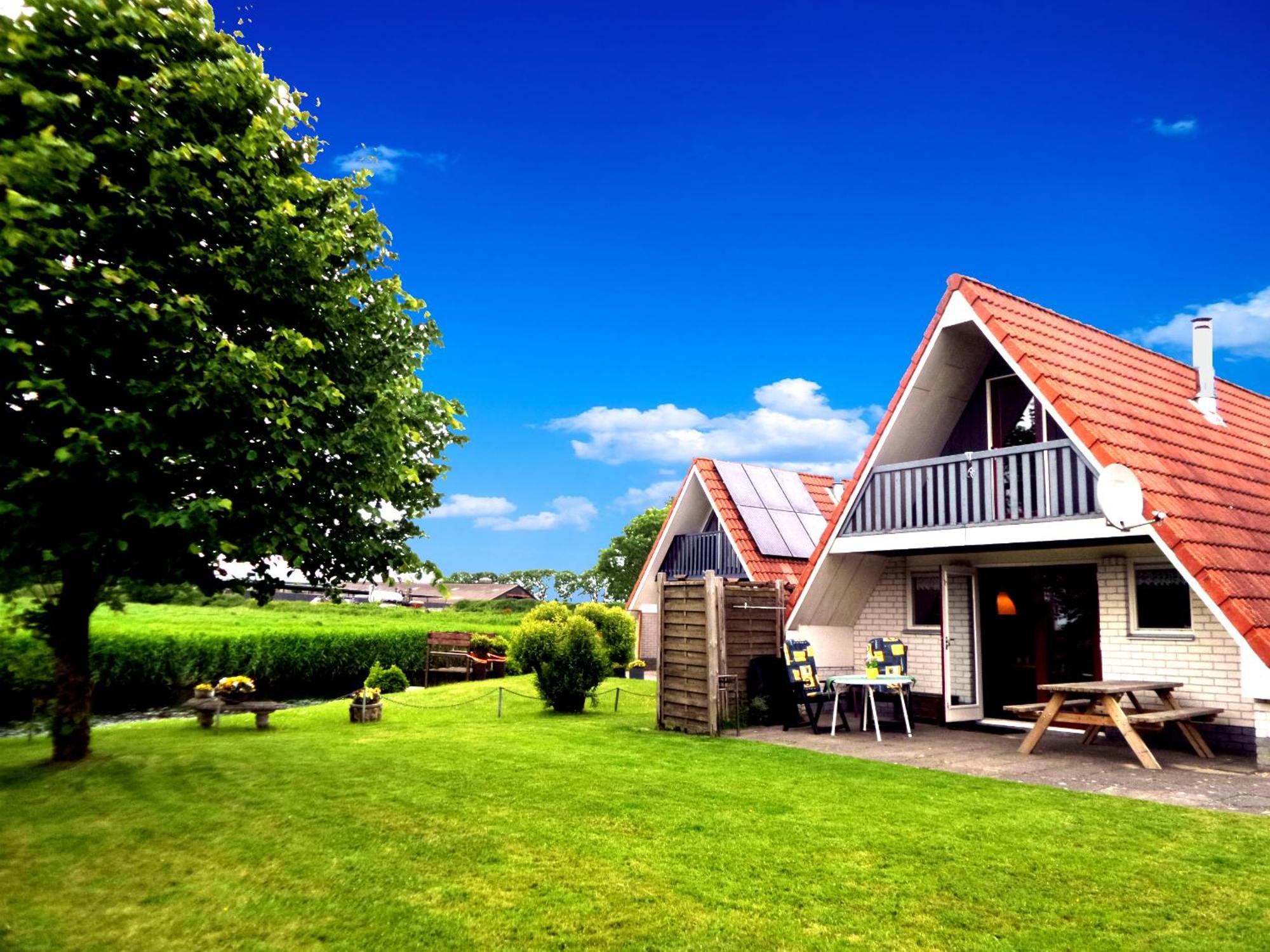 Leonie 6 Pers Holiday Home With A Large Garden Close To The Lauwersmeer Anjum Экстерьер фото